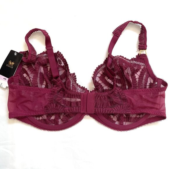 NEW Wacoal Womens 40D After Dark Embroidered Balconette Bra - Picture 9 of 10